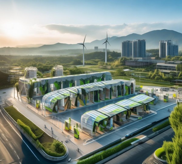 万宁市新建新能源服务区正式投入使用 提升区域绿色出行服务能力