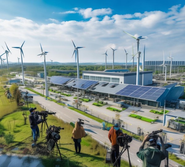 嘉善县新能源行业宣传片拍摄公司，专业影像赋能，共绘绿色能源发展新图景