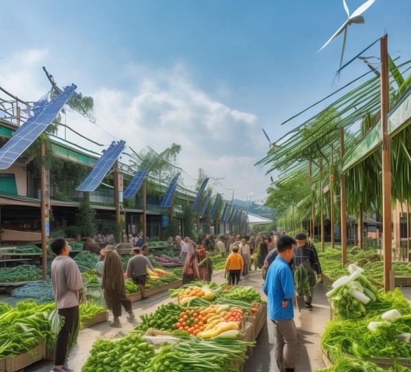 曲靖小坡农产品批发市场新能源，绿色转型赋能农产品流通新生态